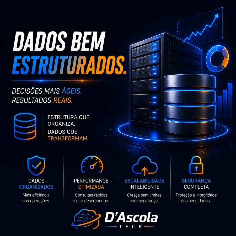 Arte conceitual: Banco de dados
